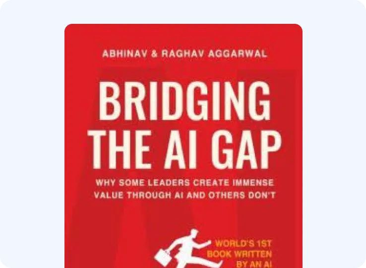 Bridging the AI Gap - Published Book - Fluid AI industry recognition